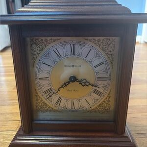 Brown and Yellow Vintage Howard Miller Wall Clocks